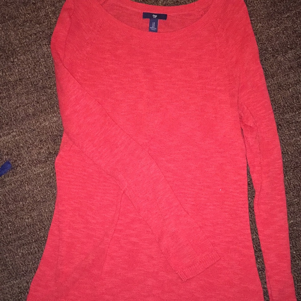 Coral Summer Sweater